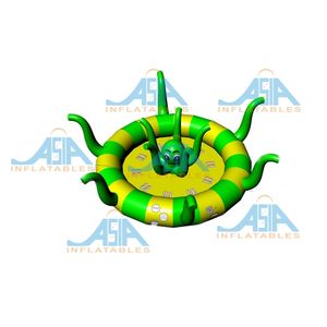 เรือยางรูปปลาหมึกแบบใหม่ เรือยางดิสโก้หมุนได้ เรือลากยางรูปปลาหมึก - Product Image 5