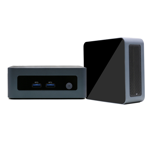 New NUC AMD R5 5600H Mini PCs 8GB DDR4 RAM 128GB M.2 SSD Small Computers for Home and Business Fan Desktops