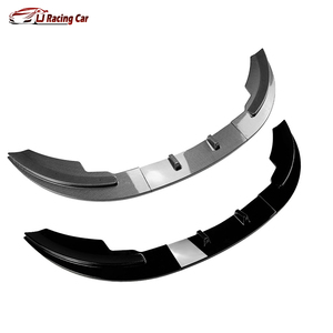 Brillant noir/fibre de carbone Look voiture pare-chocs avant lèvre séparateur Spoiler diffuseur pour <span class=keywords><strong>Ford</strong></span> <span class=keywords><strong>Fiesta</strong></span> <span class=keywords><strong>MK7</strong></span> 2008-2012 - Product Image 4