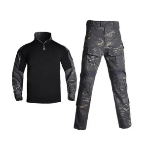 Yuda G3 <span class=keywords><strong>Multicam</strong></span> người đàn ông của chiến thuật quần áo <span class=keywords><strong>Airsoft</strong></span> ếch phù hợp với thiết lập chiến thuật dài tay áo t Áo sơ mi quần đồng phục - Product Image 1