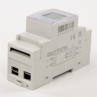 Compteur d'énergie électrique monophasé intelligent Tuya WiFi multi-tarifs 80A pour rail DIN