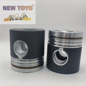 New <span class=keywords><strong>Toyo</strong></span> <span class=keywords><strong>Piston</strong></span> 65.02501-0222b 65.02501-00590 cho doosan Daewoo DE12 động cơ diesel phụ tùng doosan bộ phận - Product Image 1