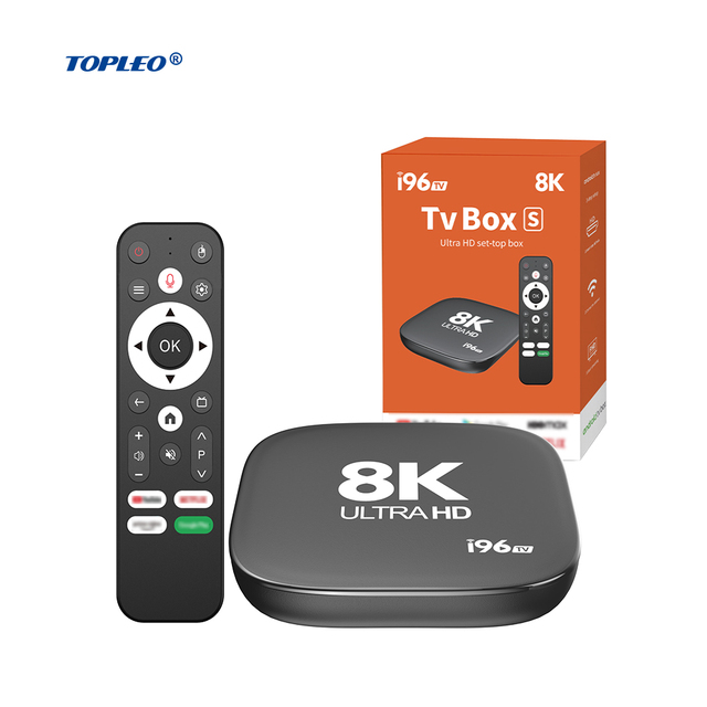 Topleo I96 8K Smart TV Box Onn SET Top Box WiFi High Quality Certified Android Tv Box