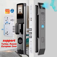 XF14Turkiye6085 3D Gezichtsherkenning Slimme Deurvergrendeling WiFi Video Intercom Afstandsbediening Werkt met Tuya App Toegang Huisbeveiliging Alarmsysteem