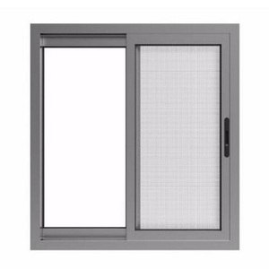 หน้าต่างบานเลื่อนอะลูมิเนียมพร้อมแขนยึดแบบมีแรงเสียดทานสำหรับยึดตำแหน่ง - Product Image 6