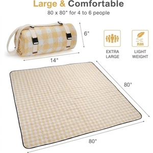 40D Oxford Waterproof Portable Ultralight 5cm Thick 4 Seasons Air Sleeping Pad Factory Stock OEM Custom Print Fast Dispatch - Product Image 2