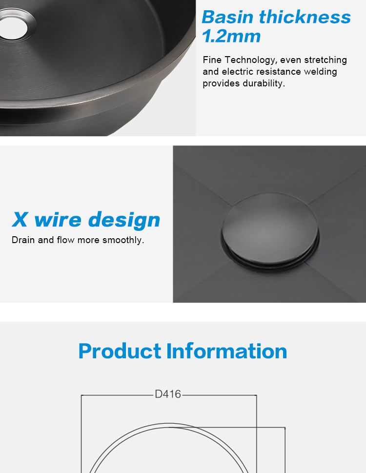 China Manufacturer Counter Top Simple Style Bathroom Sink Hotel Wash Basin