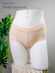 Wholesale High Quality Women Underwear Nude Feeling Silk Crotch Lightweight Mesh Design <b>Lace</b> <b>Panties</b> - Product Image 6
