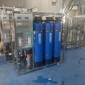 ระบบกรองน้ำแบบออสโมซิสย้อนกลับเชิงพาณิชย์ 500 ลิตรต่อชั่วโมง เครื่องบำบัดน้ำอุตสาหกรรม ปั๊มน้ำสำหรับโรงงานบรรจุน้ำดื่ม - Product Image 1