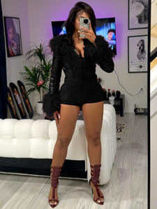 ชุดเซ็ตเสื้อแจ็คเก็ตหนัง PU พร้อมกางเกงขาสั้น 2 ชิ้น สำหรับผู้หญิง แฟชั่นฤดูใบไม้ผลิ ฤดูร้อน สไตล์ Y2K - Product Image 4