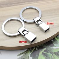 Vente en gros de fermoirs à clé en alliage durable, boucles de connexion, composants de porte-clés personnalisés DIY, apprêts de bijouterie de haute qualité, pièces de chaîne, cadeaux