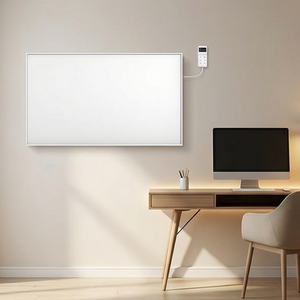 Calentador Radiante Infrarrojo Doméstico con Panel <span class=keywords><strong>de</strong></span> Cristal <span class=keywords><strong>de</strong></span> Carbono, <span class=keywords><strong>Bajo</strong></span> <span class=keywords><strong>Consumo</strong></span> <span class=keywords><strong>de</strong></span> Energía, 50/60Hz - Product Image 2