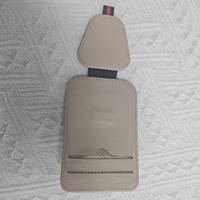 Auto zonneklep organizer premium PU lederen zonnebril- en kaarthouder voor auto's, met ruimte voor kenteken/verzekering en creditcards