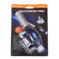 Torche à gaz pour l'extérieur Briquet à jet Lance-flammes Briquet Maison Pistolet à flamme pour barbecue Outils de cuisson