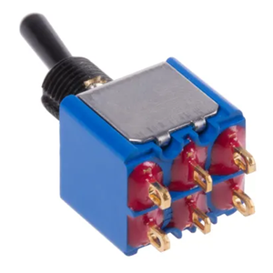 5646ADBGK Kippschalter, Schalttafelmontage, Ein-Ein, DPDT, Lötklemmenanschluss, 30V DC - Product Image 2