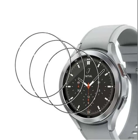 Smart Watch Durchmesser 23mm bis 46mm gehärtetes Glas 9H 2.5D Universal Displays chutz folie 23 31 32 33 34 35 36 37 38 39 40 41MM