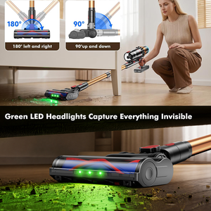 Aspirapolvere Senza Fili con Autonomia Massima di 60 Minuti, 30Kpa, Batteria 8X2500mAh e Contenitore Polvere da 0,9L - Product Image 5
