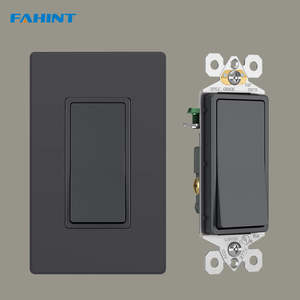 Designs diversifiés DS15 unipolaire un groupe gradateur interrupteurs de lumière fonction marche-arrêt pour un usage domestique - Product Image 5