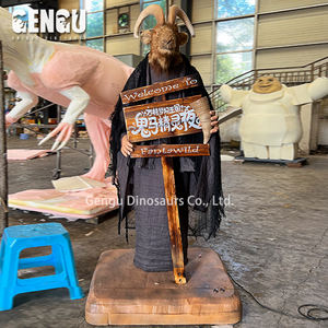 Personnage animatronique grandeur nature pour Halloween, modèle en métal pour intérieur/extérieur, pour centres commerciaux, <span class=keywords><strong>parcs</strong></span> d'aventure publics pour Halloween - Product Image 3