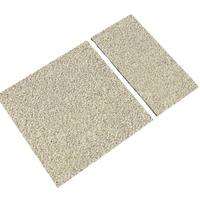 Carrelage de jardin antidérapant en PC creux autoclavé, finition Litchi, 300x600mm, style minimaliste moderne, pour extérieur écologique