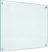Planche à découper rectangulaire en verre trempé vierge pour sublimation 28x38cm, pour transfert thermique DIY sur cuisine