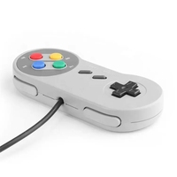 Controlador de Juego con Cable, Control Remoto para Consola, Gamepad para el Sistema Super Nintendo SNES
