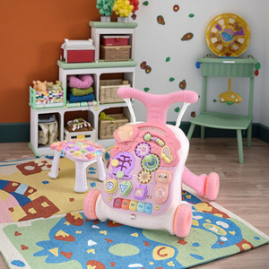 Konig Kids 5 en 1 Jouet musical d'éveil pour tout-petits avec fonction trotteur et capacité de charge de 20 kg, trotteur pour bébé - Product Image 1