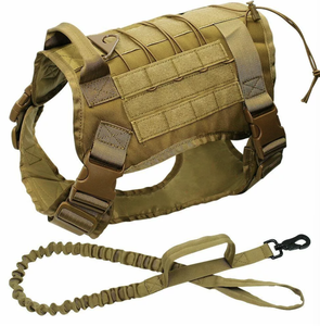 Active Pet Dogs Luxus Fleece Warm Mesh Tactical Rescue Hunde geschirr Designer Reversible Nylon <span class=keywords><strong>Collar</strong></span> Leash Set - Product Image 4