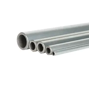 EN 10305 DIN 2391 16mm 18mm 25mm Diameter Hydraulic Pipeline Zinc Plated Galvanized Hydraulic Steel Tubing