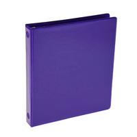 Dossier de feuilles A4 colorées de bureau, pièces, en PVC, pression à chaud, personnalisé, classeur, 3 anneaux, vente en gros