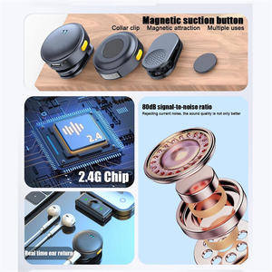 无线领夹麦克风全向电容领夹麦克风适用于iPhone安卓视频录制 - Product Image 5