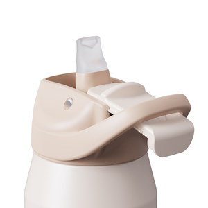 Bottiglia Termica Sportiva in Acciaio Inox da 750ml (18 oz) con Coperchio Scorrevole in Silicone, Isolamento Sottovuoto e Manico - Product Image 5