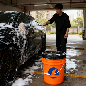 Nhà Máy Bán buôn 5 gallon nhựa rửa xô với vít nắp bền PP chất liệu 20 lít chi tiết xô để bán - Product Image 3