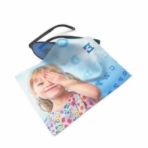 Chiffon de nettoyage pour lunettes en microfibre de haute qualité, écologique, imprimé par sublimation, 200 g/m², anti-buée, bord en zigzag, 15x15 cm, <span class=keywords><strong>BONITA</strong></span> - Product Image 4