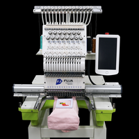 Nouvelle Machine à Broder Numérique FUJA Happy Computer Tajima Dst Monotête pour Casquettes, T-shirts et Broderie Plate