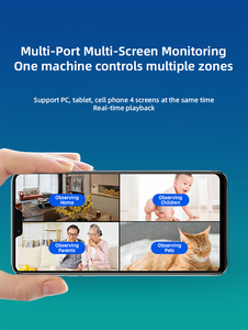 Bund an ninh IP Dome Camera với tầm nhìn ban đêm CMOS cảm biến và được xây dựng trong mic cho giám sát trong nhà ứng dụng trong nhà - Product Image 3