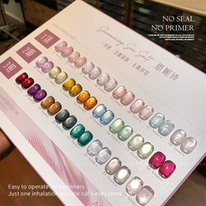 Gel Colorato Effetto <span class=keywords><strong>Occhio</strong></span> di <span class=keywords><strong>Gatto</strong></span> Moonlight Cinque in Uno, Nuovo Gel Estivo per Costruzione Unghie, Top e Base Coat, Richiede Lampada UV per Asciugatura - Product Image 4