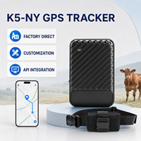 Collier anti-perte GPS étanche pour bovins, ovins et bétail |   Suivi de bétail en temps réel, géolocalisation longue portée, 4G LTE, batterie