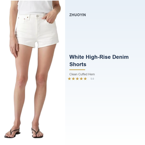 Shorts d'été vintage à taille haute Levis <span class=keywords><strong>501</strong></span> <span class=keywords><strong>Original</strong></span> pour femme (tailles plus grandes disponibles) <span class=keywords><strong>en</strong></span> élasthanne/coton, lavage <span class=keywords><strong>en</strong></span> machine - Product Image 5