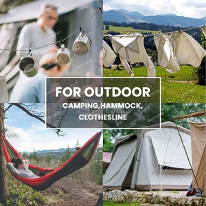 Corde de Parachute Tactique en Nylon, Vente en Gros Usine OEM/ODM, Paracorde de Survie 4mm, Noyau 9 Brins, Résistance 620lbs, Type III - Product Image 5