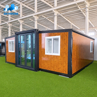 ZN Custom Villa préfabriquée, module d'habitation autonome, maison portable, maison conteneur extensible, maison préfabriquée avec cuisine, disponible en versions 20 pieds et 40 pieds