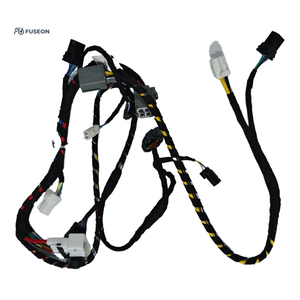Arnés de Cables Multifunción para Instrumentos de Automóvil, Funda Trenzada Amarilla y Negra, Arnés de Cableado Automotriz Personalizado OEM 12V 24V - Product Image 4