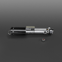 Sabre laser Nexussabers EP7 Graflex Smooth Swing FOC avec poignée métallique, détection de gravité et changement de couleur infini pour le sport