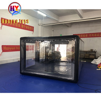 Offre Spéciale gonflable Carport Pvc bâche de voiture peinture lavage abri tente Portable voiture Parking Garage