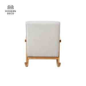 Canapé de salon à bascule en tissu personnalisé moderne <span class=keywords><strong>maternité</strong></span> allaitement planeur pépinière chaise à bascule - Product Image 5