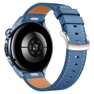 Correa de <span class=keywords><strong>Reloj</strong></span> Deportiva/Afín de Negocios Ajustable de Cuero Sintético de 22 mm, Correa con Hebilla de Pin, Diseño de Bucle Deportivo, Relojes Inteligentes <span class=keywords><strong>Amazfit</strong></span> - Product Image 5