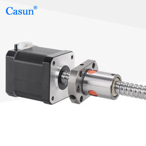 มอเตอร์สเต็ปเปอร์แบบไฮบริด Nema 17 ความแม่นยำสูง ระยะพิทช์ 8 มม. พร้อมบอลสกรูแบบกราวด์ 5.6V 1A สำหรับงาน CNC - Product Image 4