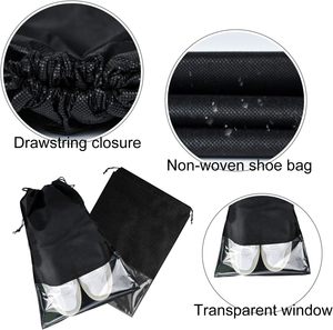 Bolsas Organizadoras de Zapatos Portátiles de Tela No Tejida, para Hombres y Mujeres, Gran Venta - Product Image 4