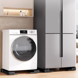 <span class=keywords><strong>Support</strong></span> de rouleau mobile universel de chariot de meubles de charge de 200KG / 440Lbs <span class=keywords><strong>pour</strong></span> la machine à laver - Product Image 5