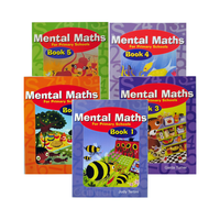 Libro de Matemáticas Mentales 1 a 5, Impresión de Alta Calidad a Todo Color, Libro de Matemáticas Mentales para Estudiantes de Primaria